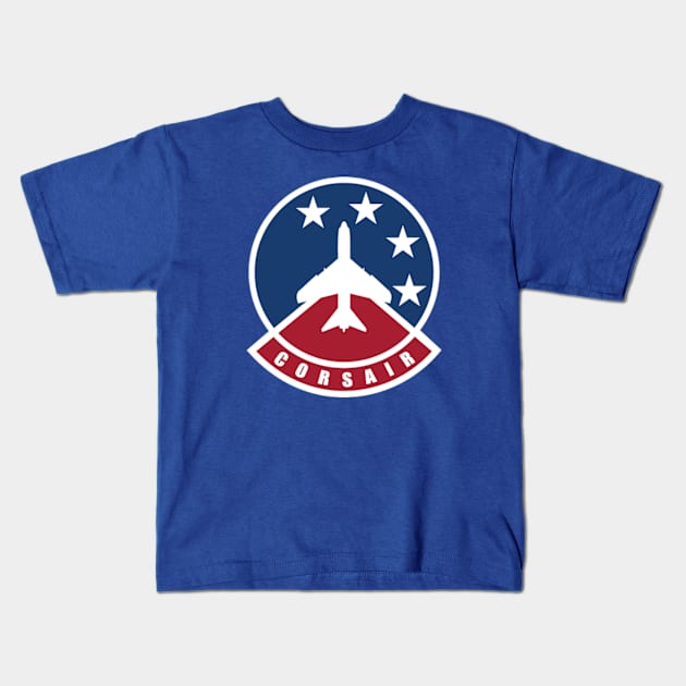 A-7 Corsair II Patch Kids T-Shirt by TCP